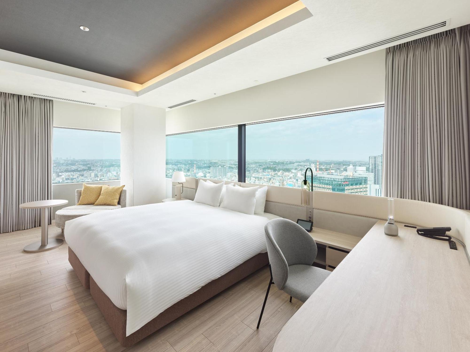 Mitsui Garden Hotel Yokohama Minatomirai Premier Dış mekan fotoğraf Deluxe Ocean View