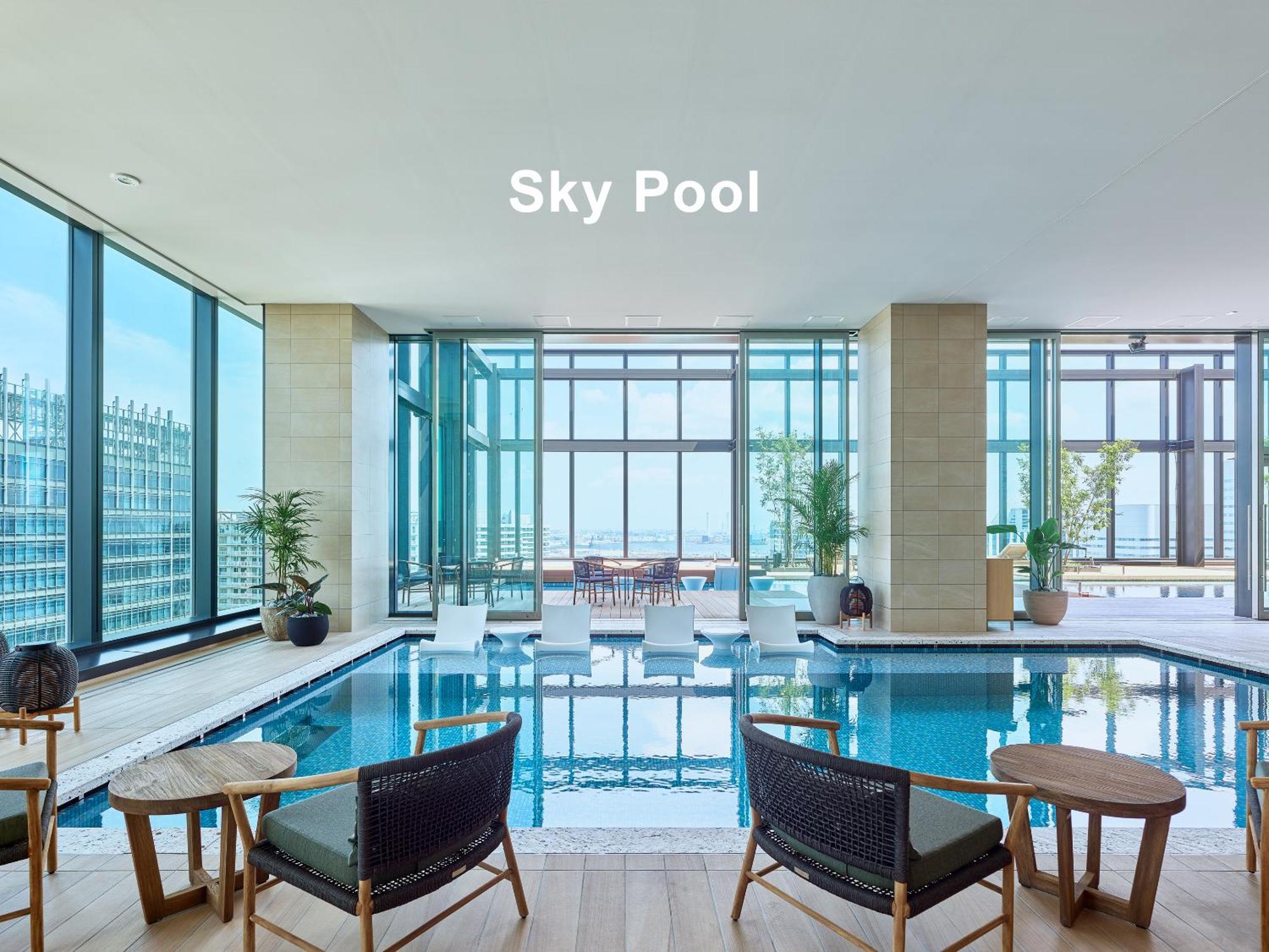 Mitsui Garden Hotel Yokohama Minatomirai Premier Dış mekan fotoğraf Sky Pool