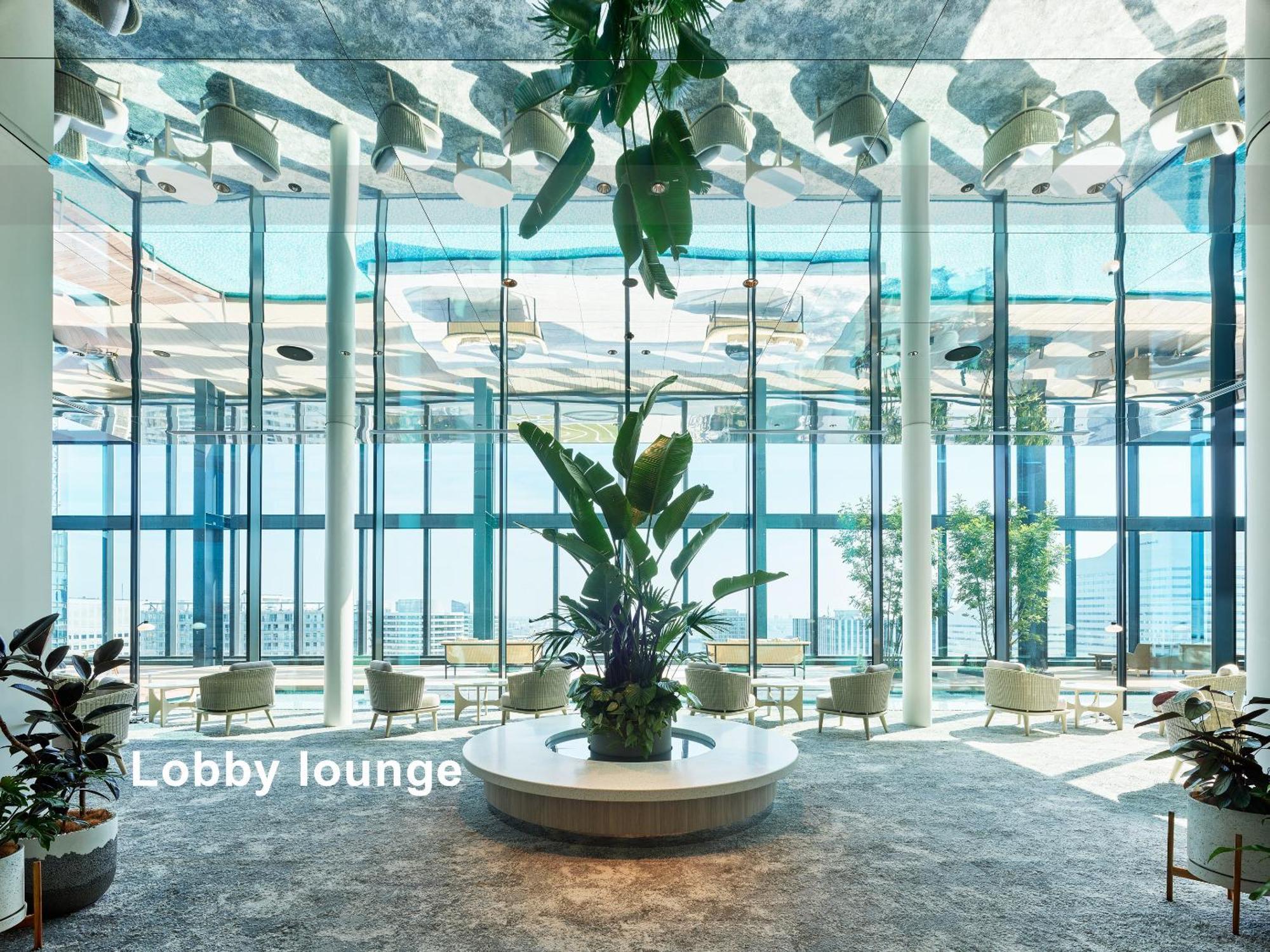 Mitsui Garden Hotel Yokohama Minatomirai Premier Dış mekan fotoğraf Lobby Lounge