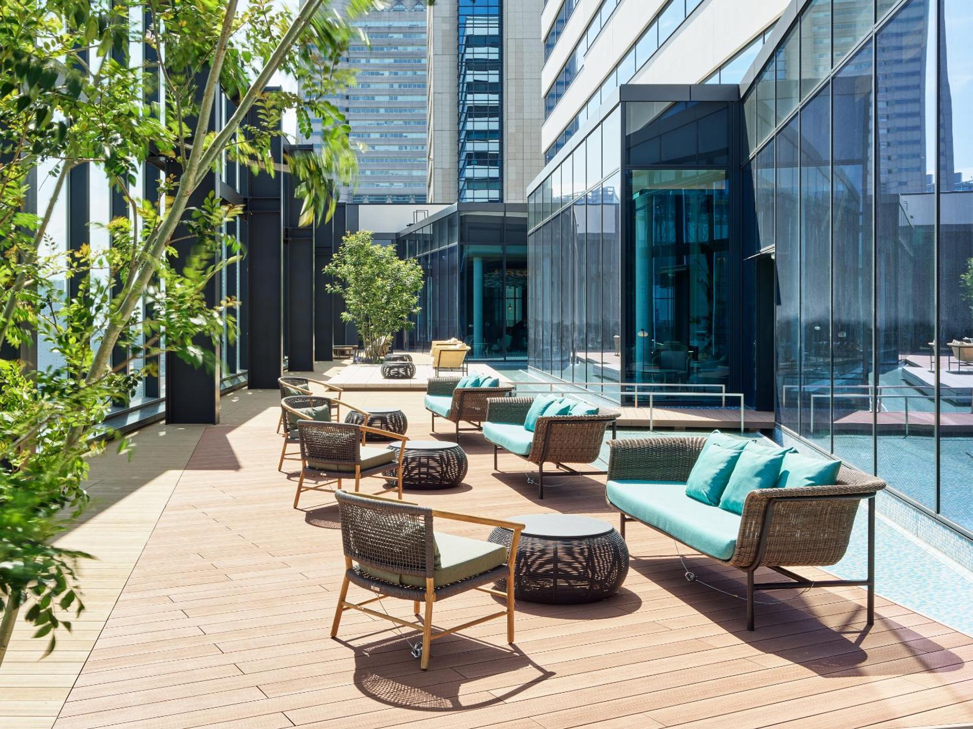 Mitsui Garden Hotel Yokohama Minatomirai Premier Dış mekan fotoğraf The Terrace